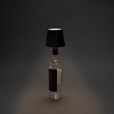 Logo trade promotional item photo of: BottleGlow RCS recycled plastic bottle lamp