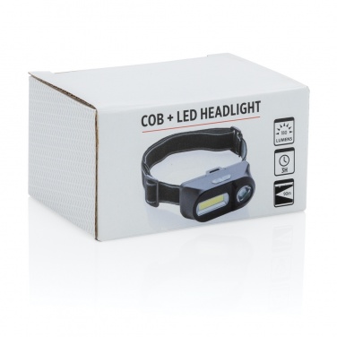 Logo trade advertising products picture of: COB and LED headlight