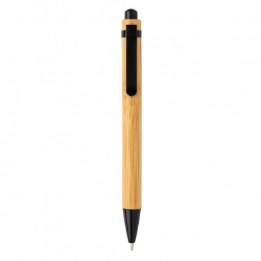 Logo trade promotional gifts image of: Bamboo pen