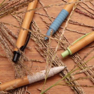 Logo trade corporate gift photo of: Bamboo & wheat straw pen