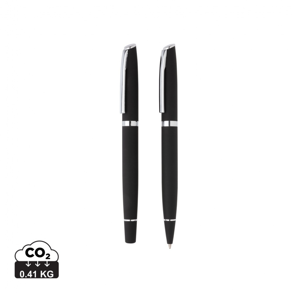 Logo trade advertising products image of: Deluxe pen set