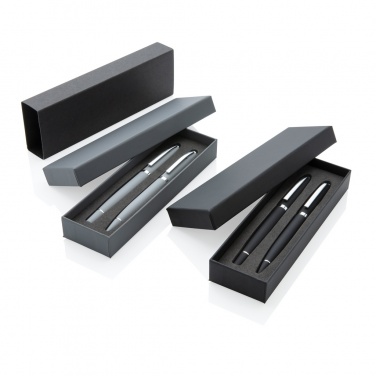 Logo trade promotional merchandise image of: Deluxe pen set