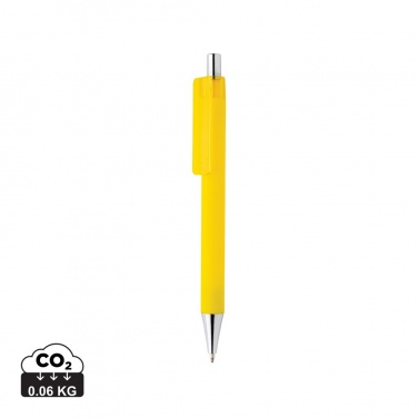 Logo trade promotional merchandise photo of: X8 smooth touch pen