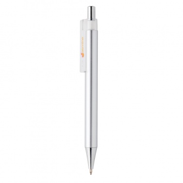 Logo trade promotional merchandise image of: X8 metallic pen
