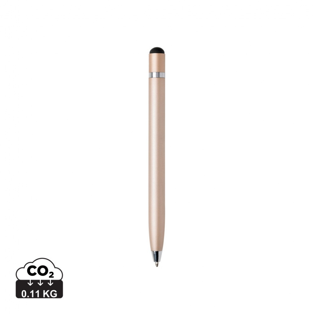 Logo trade advertising products picture of: Simplistic metal pen