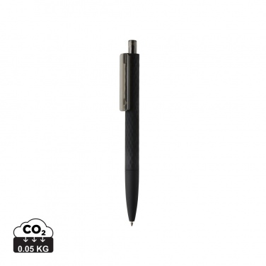 Logotrade promotional product image of: X3 black smooth touch pen