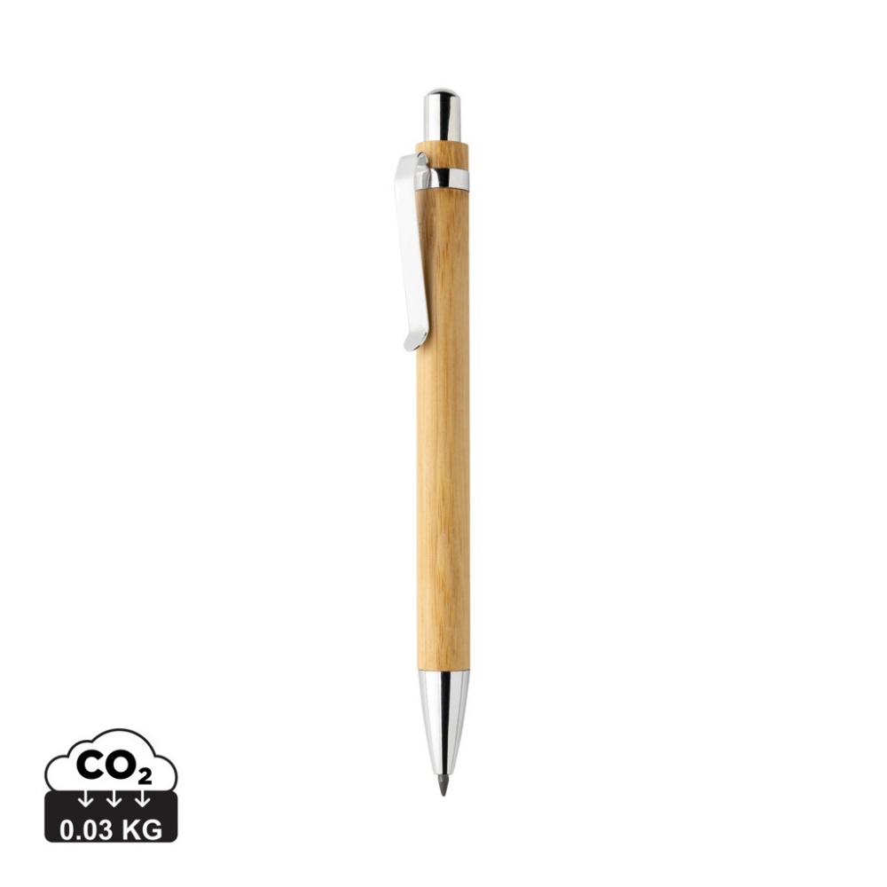 Logo trade business gift photo of: Pynn bamboo infinity pen