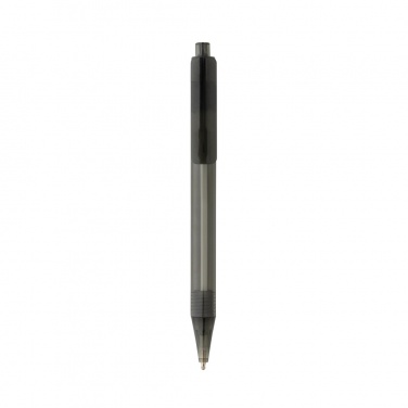 Logotrade promotional giveaway picture of: GRS RPET X8 transparent pen