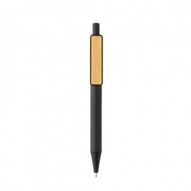 Logo trade promotional items picture of: GRS RABS pen with bamboo clip
