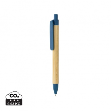 Logotrade business gifts photo of: Write responsible recycled paper barrel pen