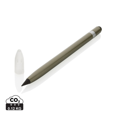 Logotrade promotional gift picture of: Aluminum inkless pen with eraser