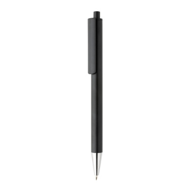 Logo trade promotional giveaway photo of: Amisk RCS certified recycled aluminum pen