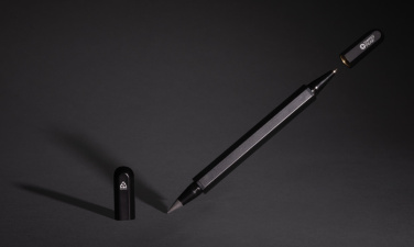 Logotrade promotional giveaways photo of: Swiss Peak Storm RCS recycled aluminum dual tip pen