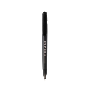 Logo trade promotional items image of: Devin GRS certified RABS pen transparent