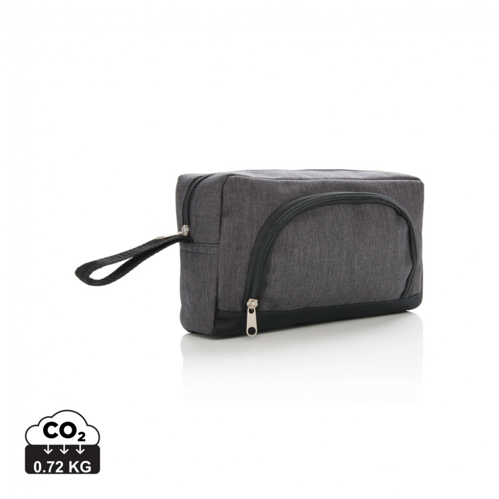 Logotrade promotional gift image of: Classic two tone toiletry bag