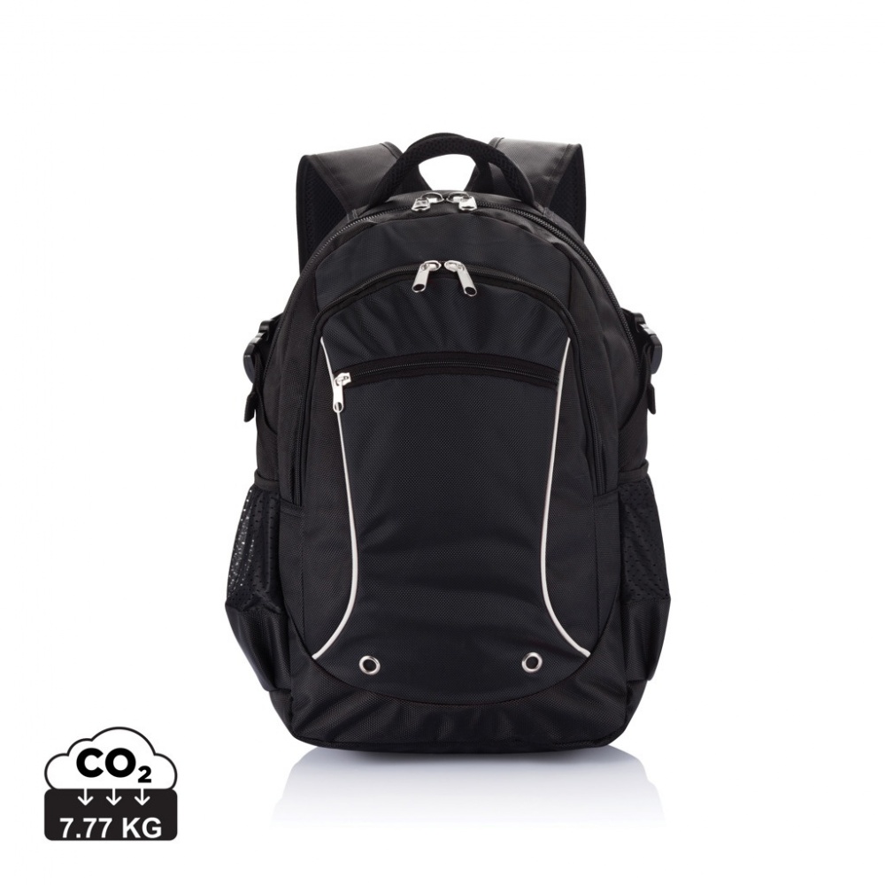 Logo trade promotional products image of: Denver laptop backpack PVC free