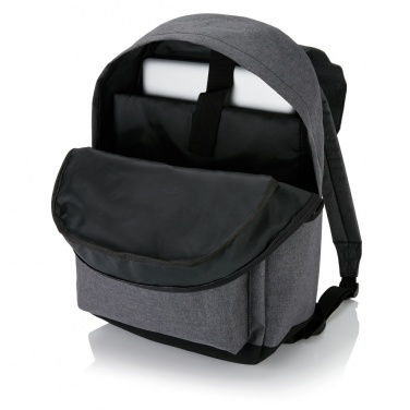 Logo trade promotional merchandise image of: Laptop backpack with magnetic buckle straps