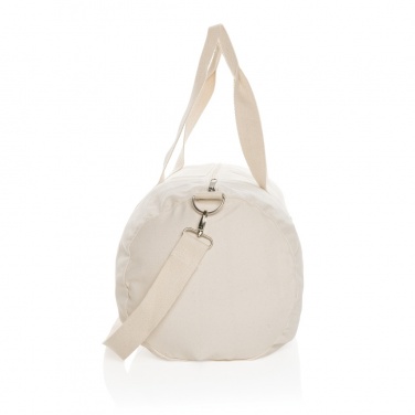 Logo trade promotional merchandise picture of: Impact Aware™ 285gsm rcanvas duffel bag undyed