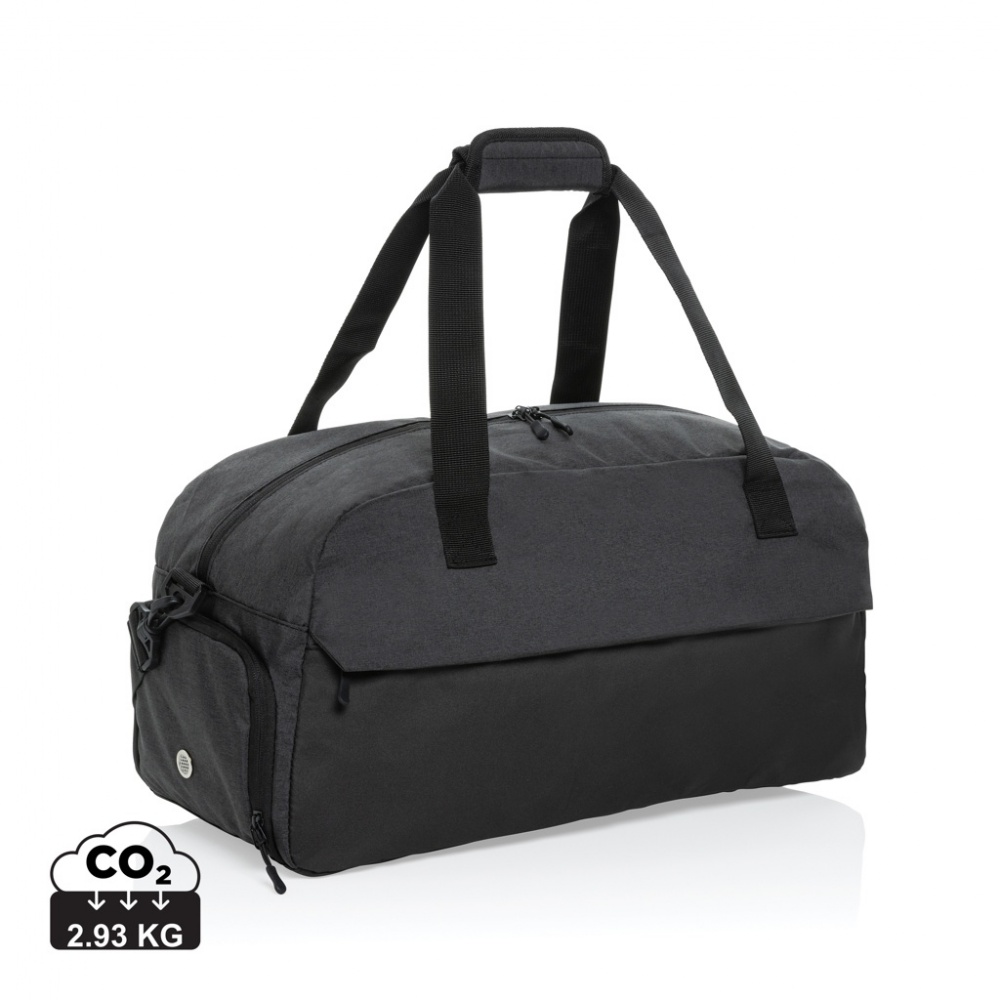 Logotrade promotional merchandise picture of: Kazu AWARE™ RPET basic weekend duffel