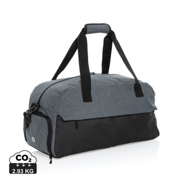 Logotrade business gift image of: Kazu AWARE™ RPET basic weekend duffel