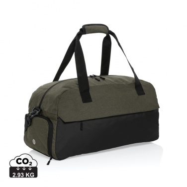 Logo trade promotional gifts image of: Kazu AWARE™ RPET basic weekend duffel