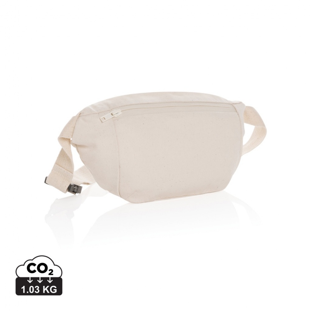 Logotrade advertising product image of: Impact AWARE™ 285gsm rcanvas hip bag undyed