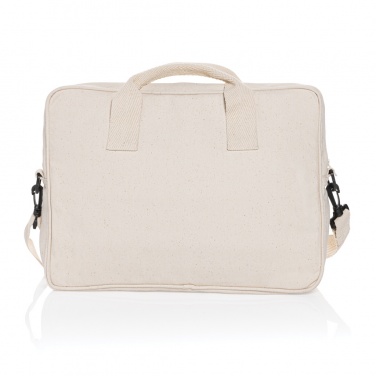 Logotrade promotional product image of: Laluka AWARE™ recycled cotton 15.4 inch laptop bag