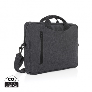 Logo trade promotional giveaways image of: Laluka AWARE™ recycled cotton 15.4 inch laptop bag