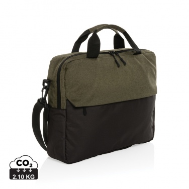 Logo trade promotional gifts image of: Kazu AWARE™ RPET basic 15.6 inch laptop bag