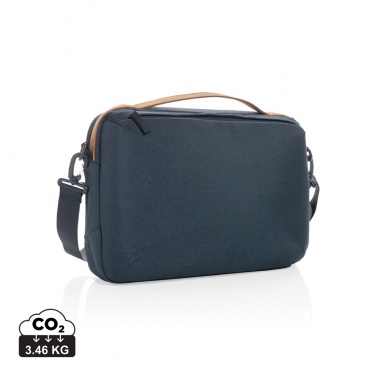 Logo trade promotional items image of: Impact AWARE™ 300D two tone deluxe 15.6" laptop bag