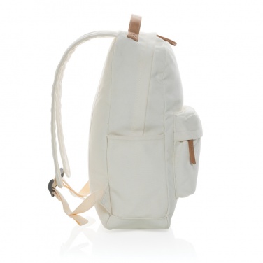 Logotrade promotional merchandise photo of: Impact AWARE™ 16 oz. recycled canvas backpack