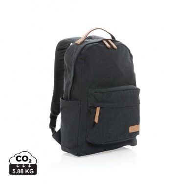 Logo trade promotional products image of: Impact AWARE™ 16 oz. recycled canvas backpack