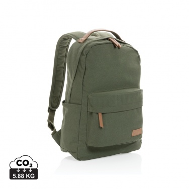 Logotrade business gifts photo of: Impact AWARE™ 16 oz. recycled canvas backpack