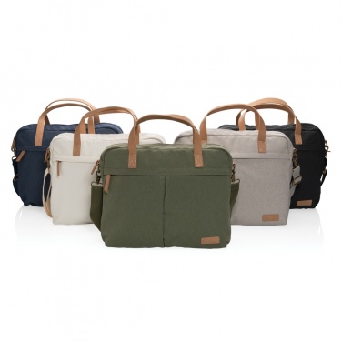 Logo trade advertising products picture of: Impact AWARE™ 16 oz. recycled canvas laptop bag