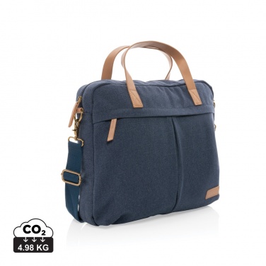 Logotrade advertising product picture of: Impact AWARE™ 16 oz. recycled canvas laptop bag
