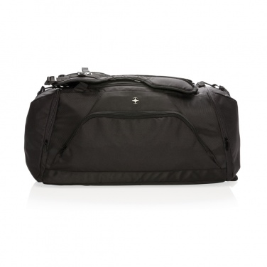 Logo trade promotional items picture of: Swiss Peak RFID sports duffel & backpack