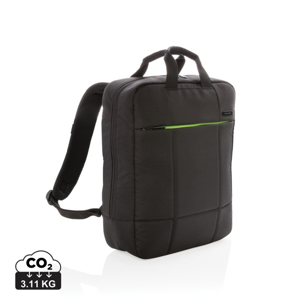 Logo trade promotional product photo of: Soho business RPET 15.6" laptop backpack PVC free