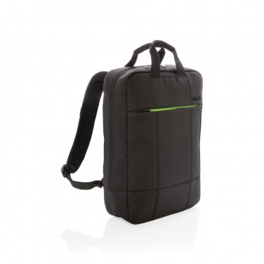 Logo trade corporate gifts image of: Soho business RPET 15.6" laptop backpack PVC free