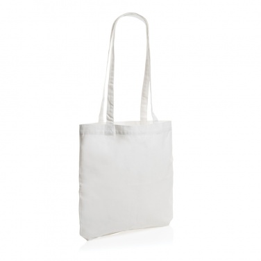 Logo trade corporate gift photo of: Impact AWARE™ recycled cotton tote 330 gsm