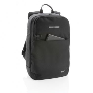 Logo trade promotional products picture of: Swiss Peak laptop backpack with UV-C steriliser pocket
