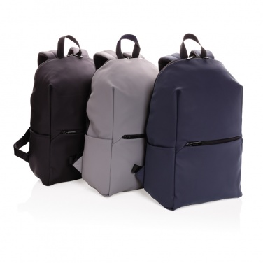 Logotrade promotional gift picture of: Smooth PU 15.6"laptop backpack