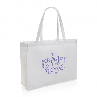 Logotrade advertising product image of: Impact AWARE™ Recycled cotton shopper 145g