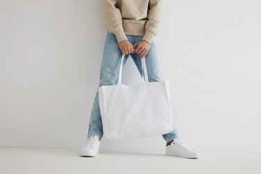 Logotrade promotional gift picture of: Impact AWARE™ Recycled cotton shopper 145g