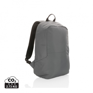 Logo trade advertising product photo of: Impact AWARE™ RPET anti-theft backpack