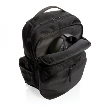 Logotrade promotional item image of: Swiss Peak AWARE™ RPET 15.6 inch commuter backpack