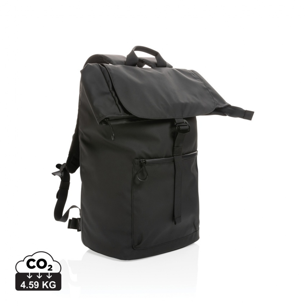 Logotrade promotional product picture of: Impact AWARE™ RPET water resistant 15.6" laptop backpack