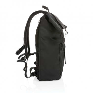Logotrade business gifts photo of: Impact AWARE™ RPET water resistant 15.6" laptop backpack