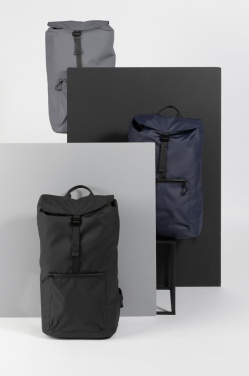 Logo trade promotional gift photo of: Impact AWARE™ RPET water resistant 15.6" laptop backpack