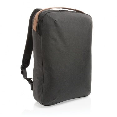 Logo trade corporate gifts picture of: Impact AWARE™ 300D two tone deluxe 15.6" laptop backpack