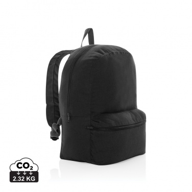 Logo trade business gifts image of: Impact Aware™ 285 gsm rcanvas backpack undyed